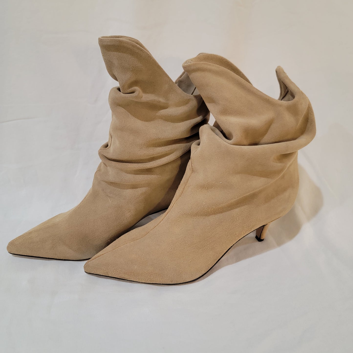 Authentic Suede Ankle Bootie