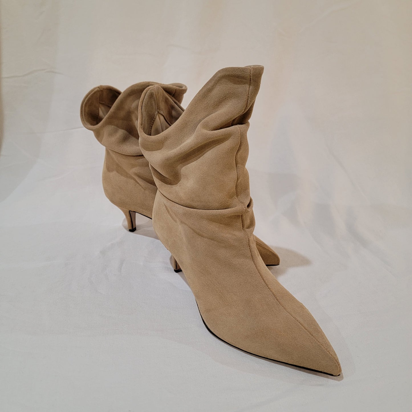 Authentic Suede Ankle Bootie