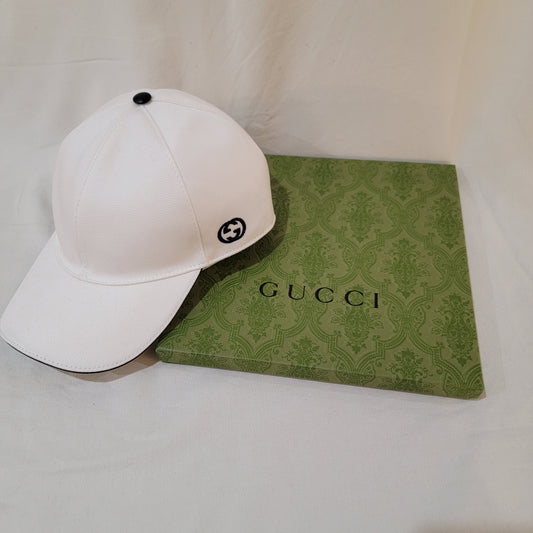 Authentic Gucci Canvas Baseball Cap