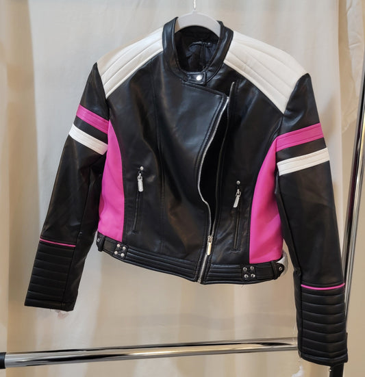 Faux Leather Ryder Jacket