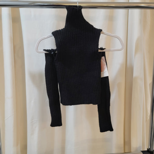 Crop top Sweater w/ detached sleeve